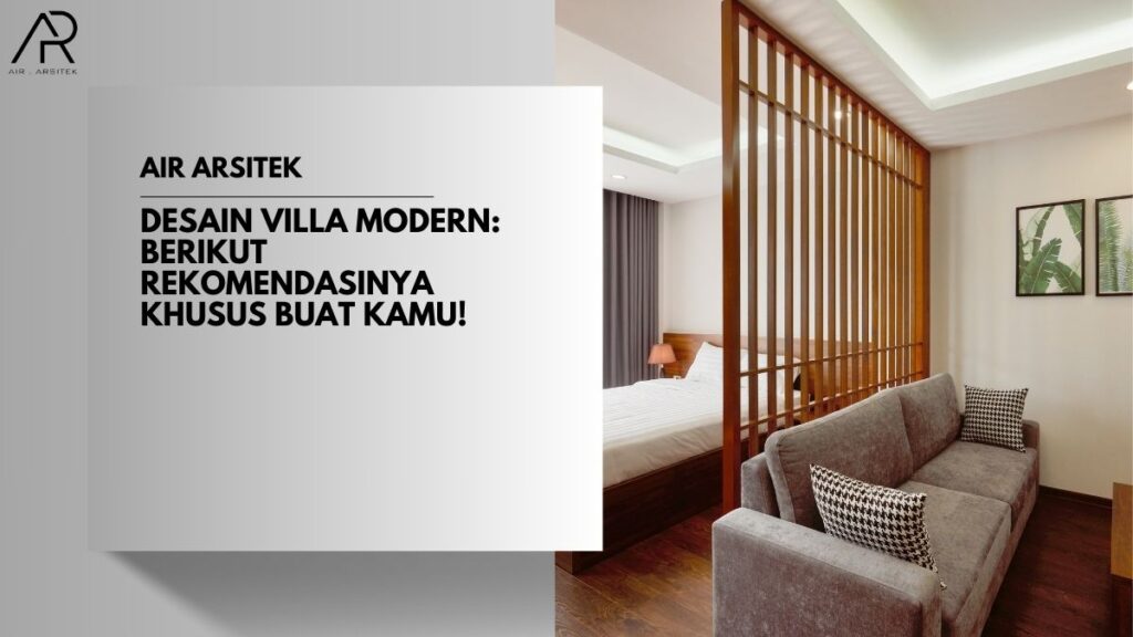 Desain Villa Modern