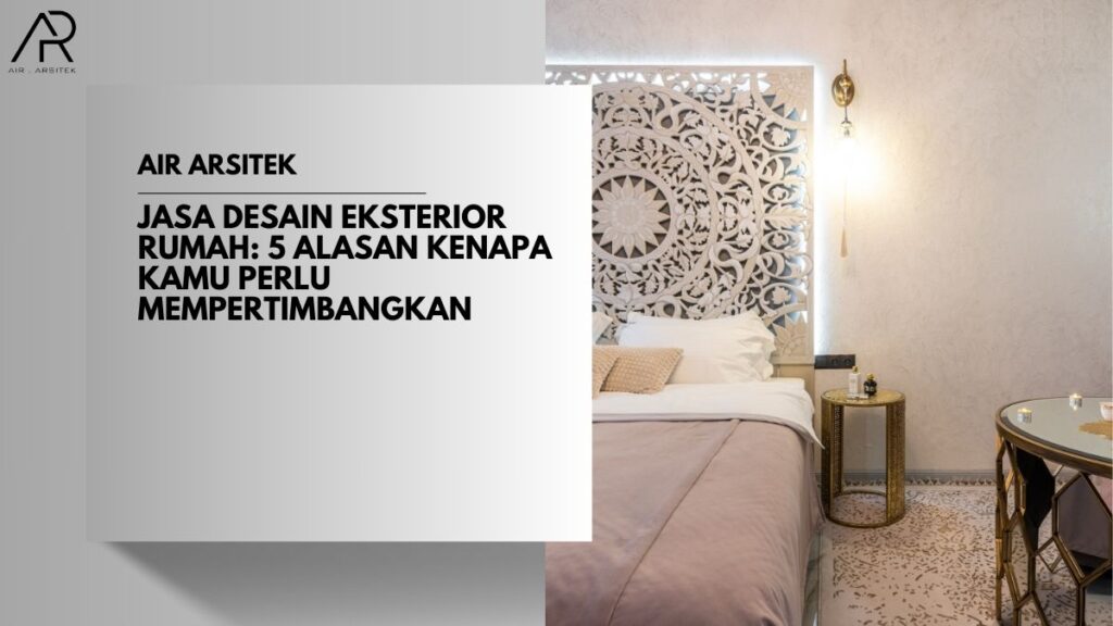 Jasa Desain Eksterior Rumah