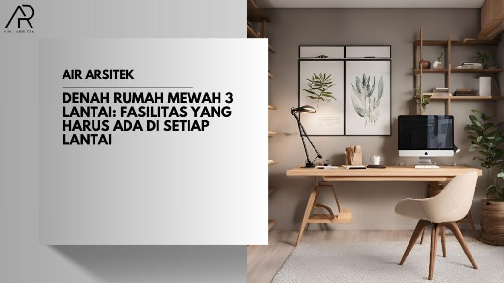 Denah Rumah Mewah 3 Lantai