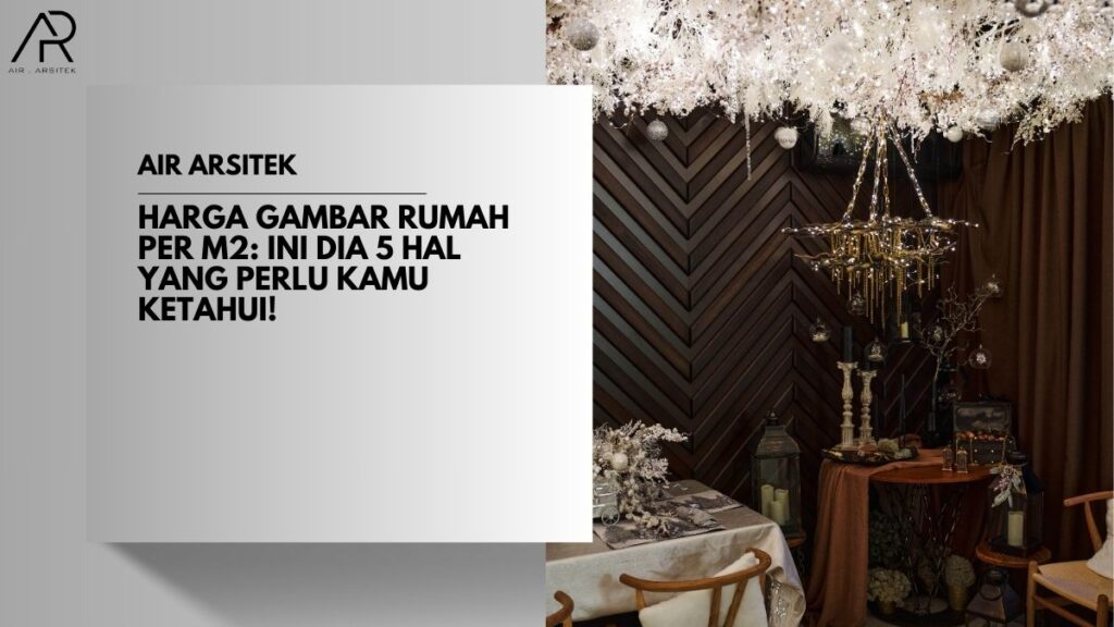 Harga Gambar Rumah per m2