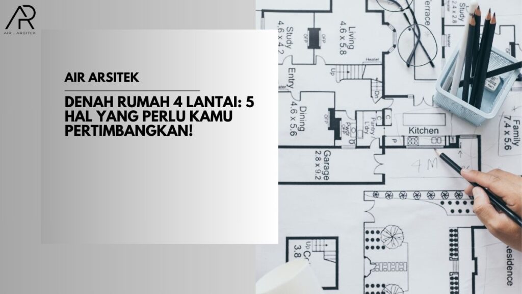 Denah Rumah 4 Lantai