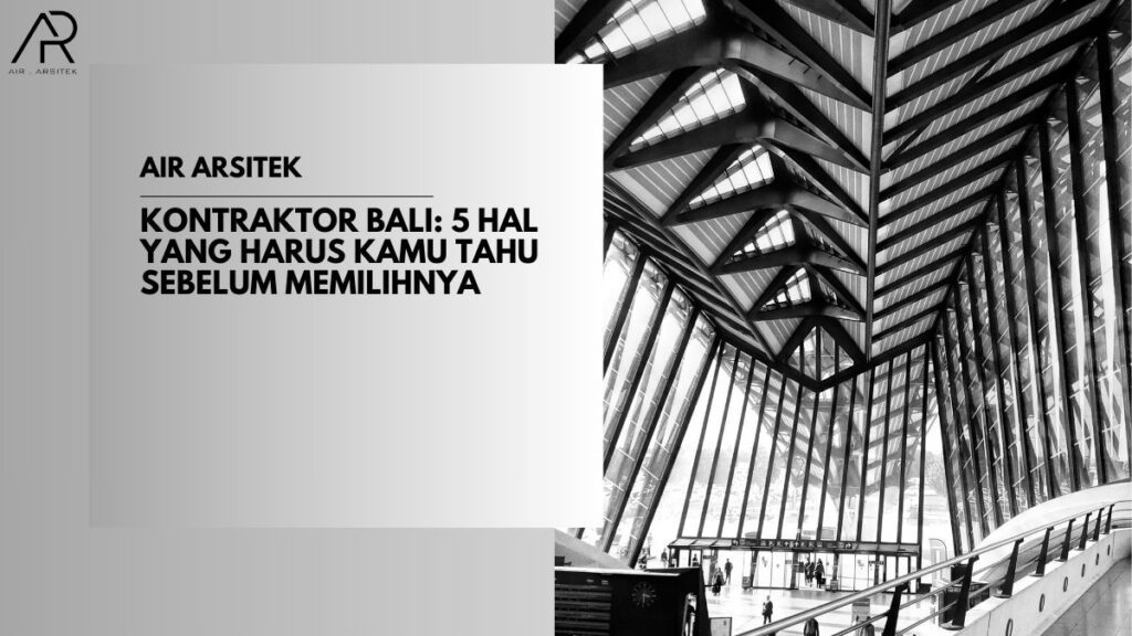 Kontraktor Bali