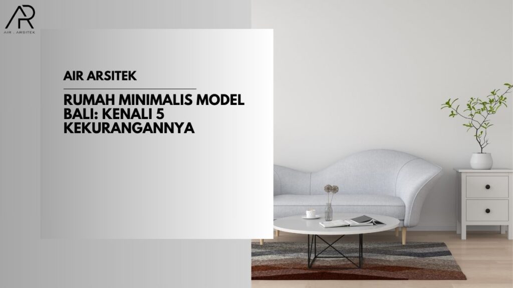 Rumah Minimalis Model Bali