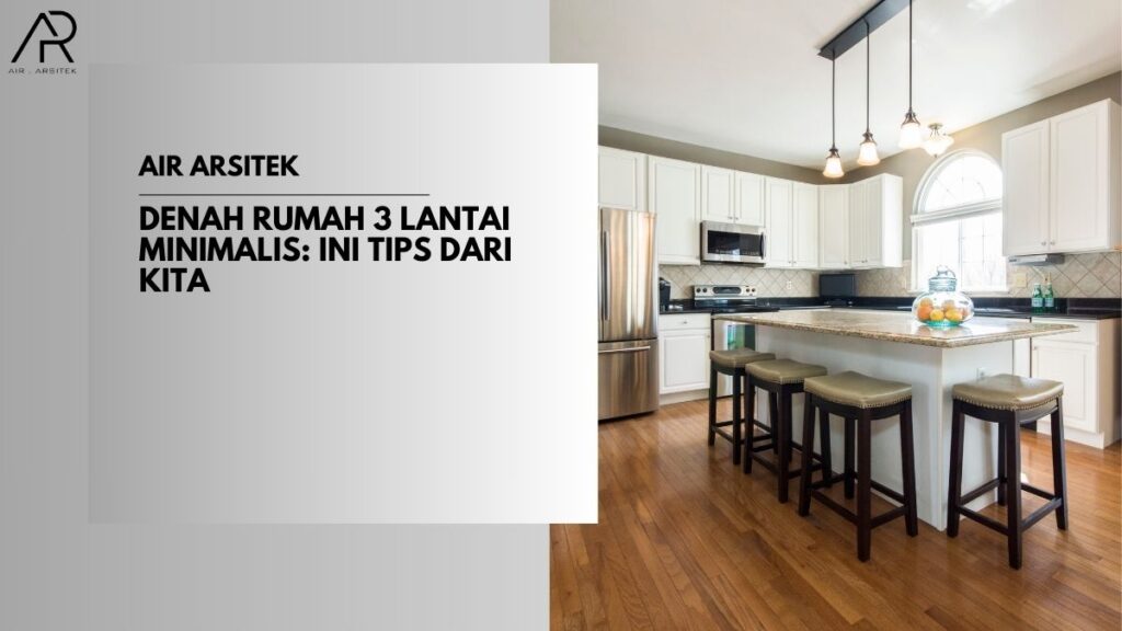 Denah Rumah 3 Lantai Minimalis